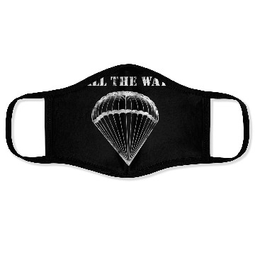 Discover All the Way! - 82nd Airborne Face Masks