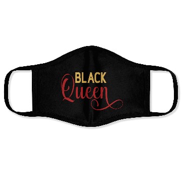 Discover Black queen Face Masks