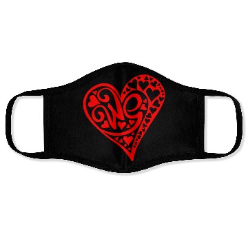 Discover Galentines Day Red Heart We Valentines Day2 Face Masks