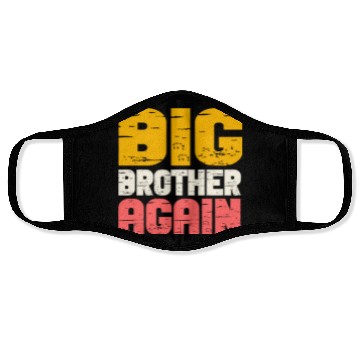 Discover Big Brother Finally Big Bro Gamer Promoted Son Face Masks