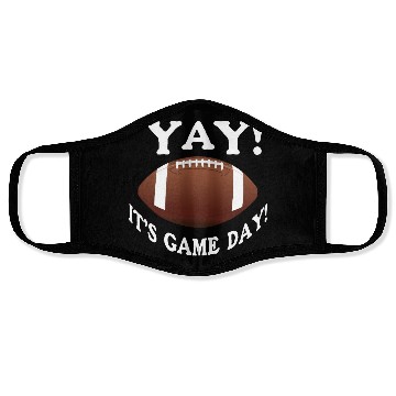 Discover Yay! It's Game Day! Face Masks