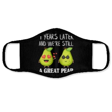 Discover And We're Still A Great Pear Anniversary Face Masks