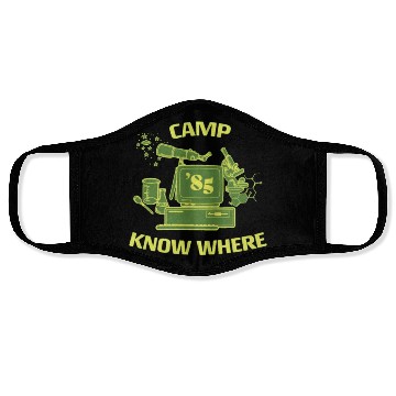 Discover Camp Know Where, Science,1985 Face Masks