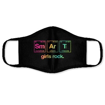 Discover SMART GIRLS ROCK - Elements Periodic Table Face Masks
