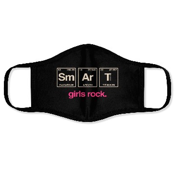 Discover SMART GIRLS ROCK - Elements Periodic Table Face Masks