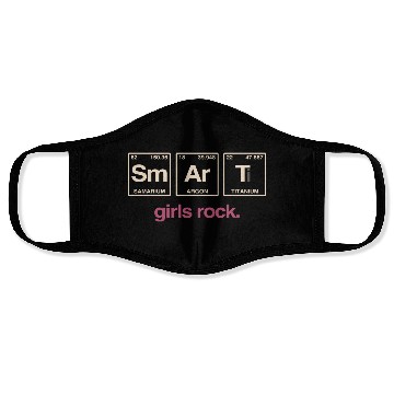 Discover SMART GIRLS ROCK - Elements Periodic Table Face Masks