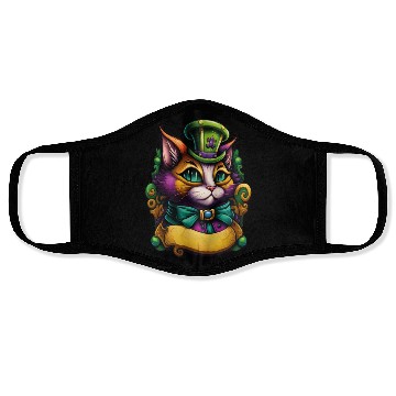 Discover Cat Mardi Gras Face Masks