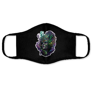 Discover Mardi Gras Mask Queen Face Masks