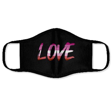 Discover LGBTQ Love is never wrong Face Masks