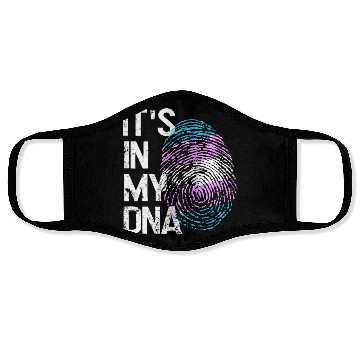 Discover LGBTQ Love in my DNA Face Masks