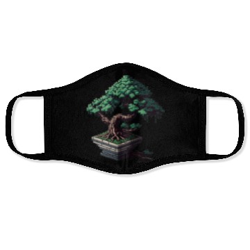 Discover 8 Bit Bonsai Tree Face Masks