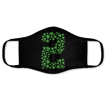Discover Green Shamrocks St Patrick Day 2 Year old Toddler Face Masks