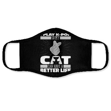 Discover K Pop Cat Face Masks