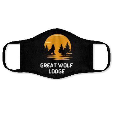 Discover great wolf lodge Face Masks