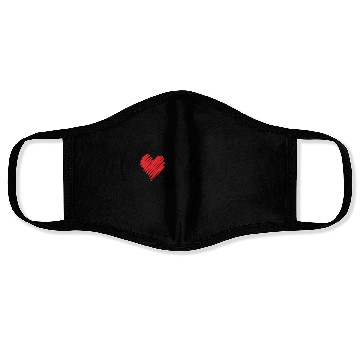 Discover I Love You Face Masks