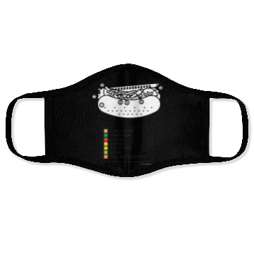 Discover Chicago Dog Paint By Number Face Masks