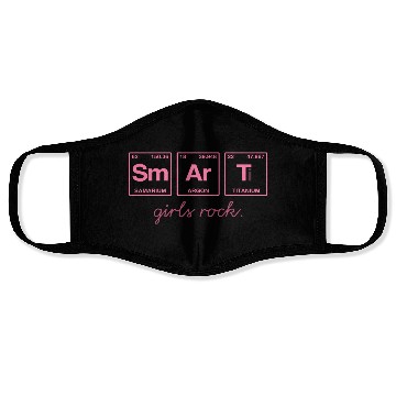 Discover SMART GIRLS ROCK - Elements Periodic Table Face Masks