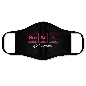 Discover SMART GIRLS ROCK - Elements Periodic Table Face Masks