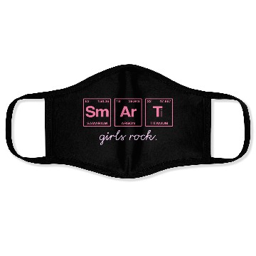 Discover SMART GIRLS ROCK - Elements Periodic Table Face Masks
