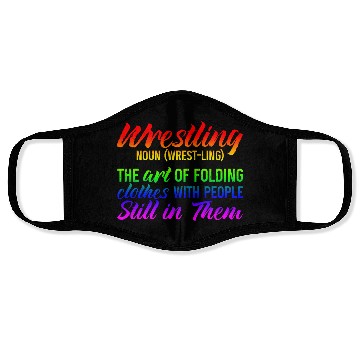 Discover Wrestling, The Art Of Folding Clothes 3 Face Masks
