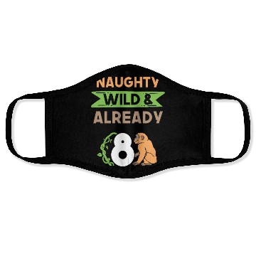 Discover Gift 8 years birthday girl boy Ape Monkey Face Masks