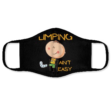Discover Limping Ain't Easy Physical Therapy Face Masks