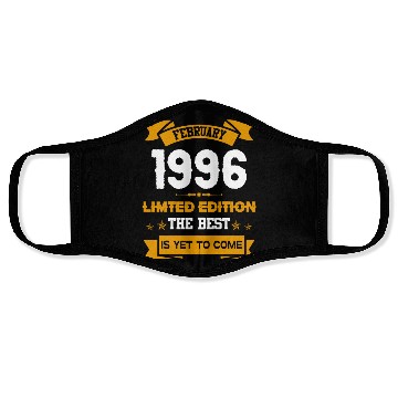 Discover February 1996 Birthday Surprise Face Masks