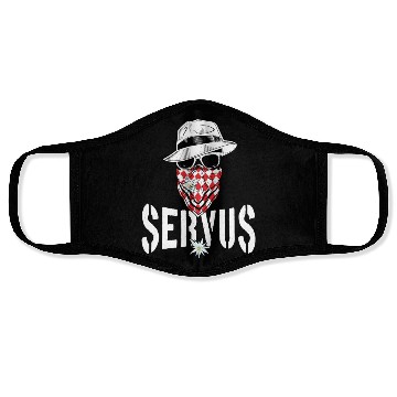Discover Bavarian Outlaw - Servus Bavaria Face Masks