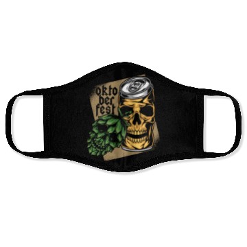 Discover Germany Oktoberfest - Beer Skull Face Masks