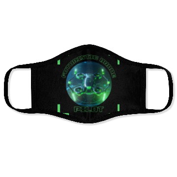 Discover Futuristic Drone Pilot 3 Face Masks