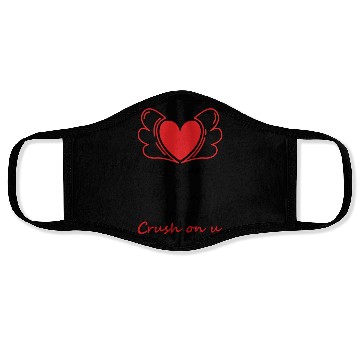 Discover My Heart My Mind Have A Crush On U1200 Face Masks