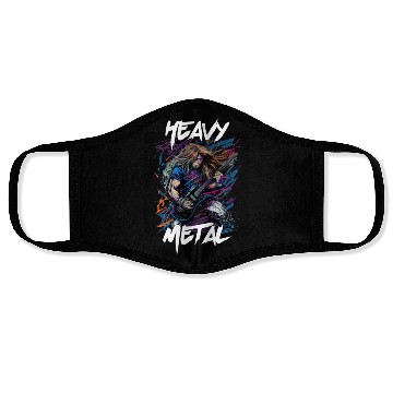 Discover Graffiti Style - Heavy Metal 9 Face Masks