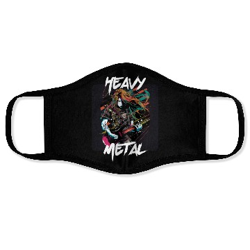 Discover Graffiti Style - Heavy Metal 10 Face Masks