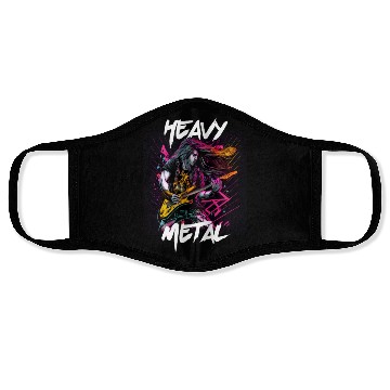 Discover Graffiti Style - Heavy Metal 4 Face Masks