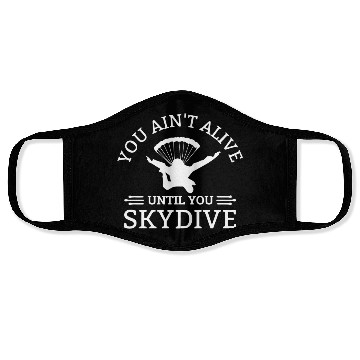 Discover Skydive, SKydiving, Skydiver Face Masks