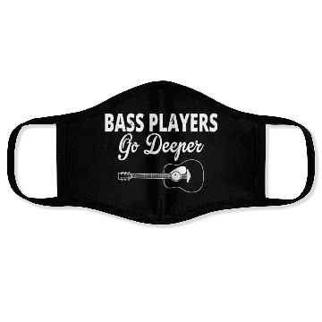 Discover Funny Guitar Bass Players Bass Guitar Guitarist Face Masks