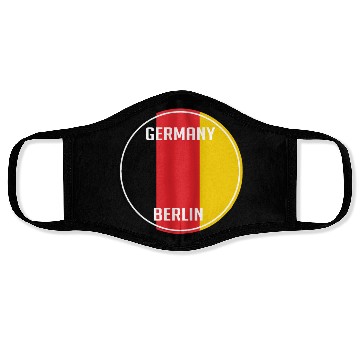 Discover Germany Berlin Face Masks