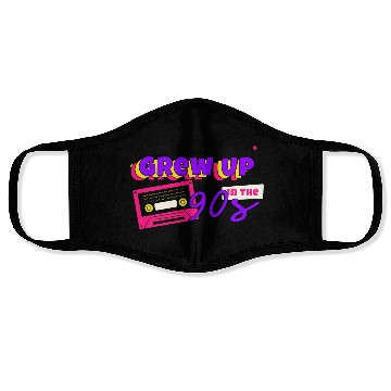 Discover Grew up in the 90s - Nostalgia Face Masks