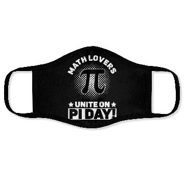 Discover Math Lovers Unite On Pi Day! - Funny Pi Day Math Face Masks