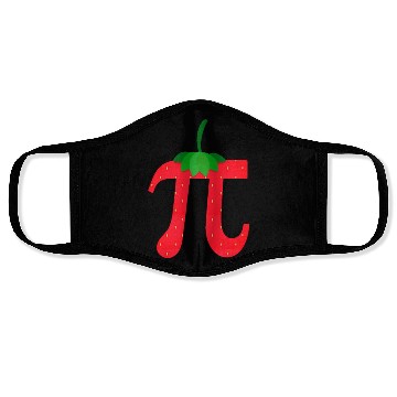Discover Strawberry Pi - Funny Pi Day Math Teacher Face Masks