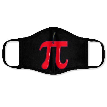 Discover Cherry Pi - Funny Pi Day Math Teacher Face Masks