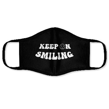 Discover Keep On Smiling Face Masks, Smile Face Masks,