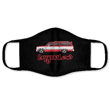 Discover layinlow Cardinal Red Face Masks