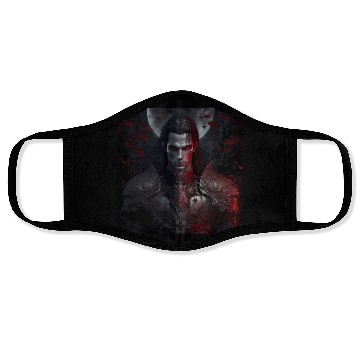 Discover Dark fantasy vampire version 8 Face Masks