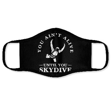 Discover Skydiving, Skydiver , Sky diver Face Masks