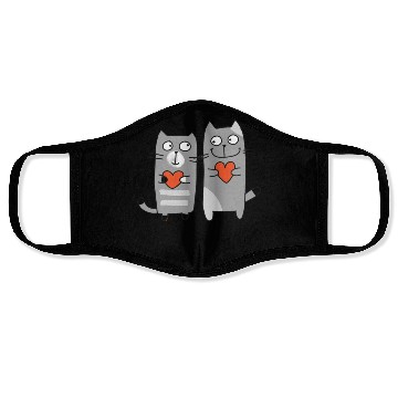 Discover HAPPY VALENTINE DAY❤❤ Face Masks