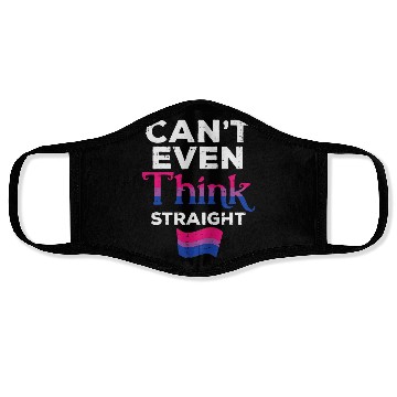 Discover Straight LGBTQ Bisexual Flag Gay Pride Face Masks