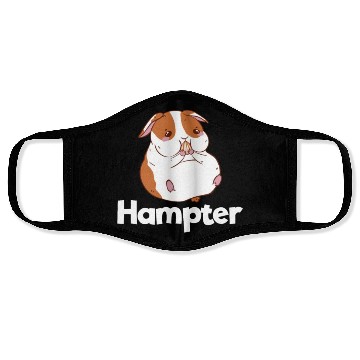 Discover Hampter Hamster Funny Hamster Dank Meme Hampter Face Masks