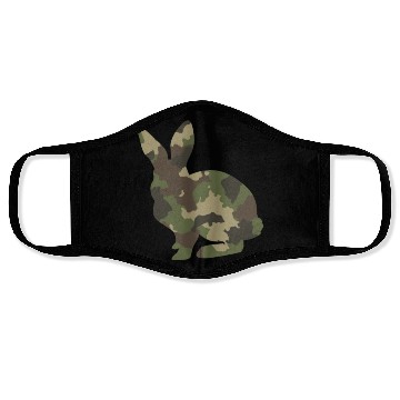Discover Bunny Camouflage Face Masks