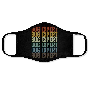 Discover Bug Expert Entomologist Bugs Lover bugs Collector Face Masks